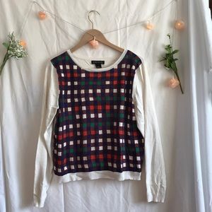 Checkerboard Sweater